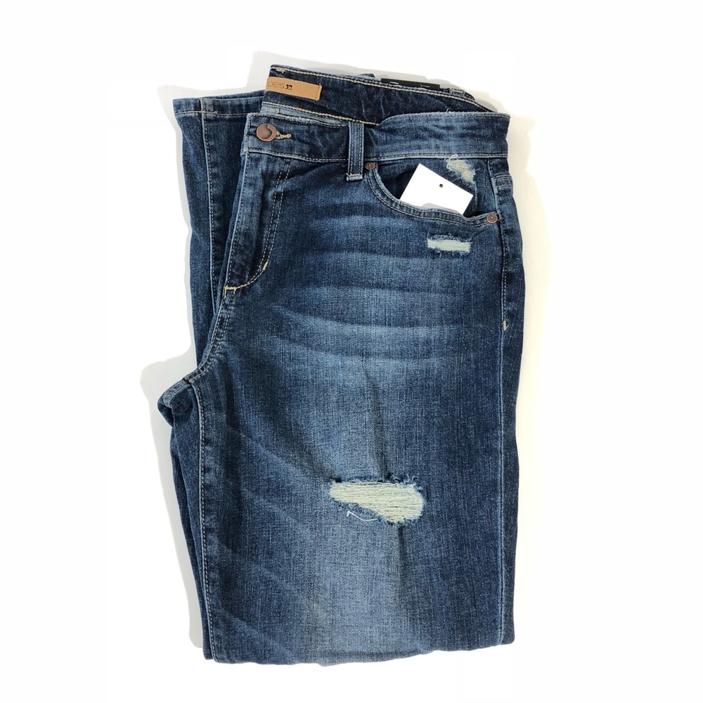 NWT Joe’s Jeans Destroyed Rolled Crop Jeans